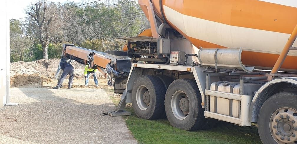 Réalisation des fondations d'un bâtiment en rénovation en Charente-Maritime