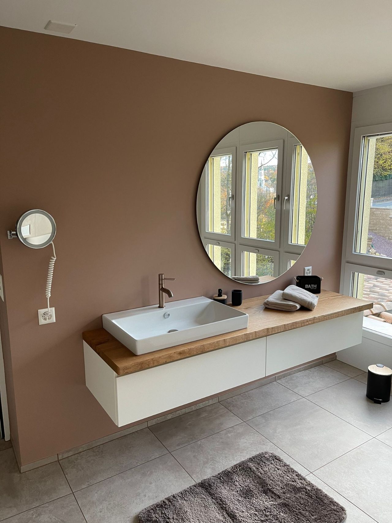 abgeschlossene Badsanierung durch Dalle Feste - Sanitär