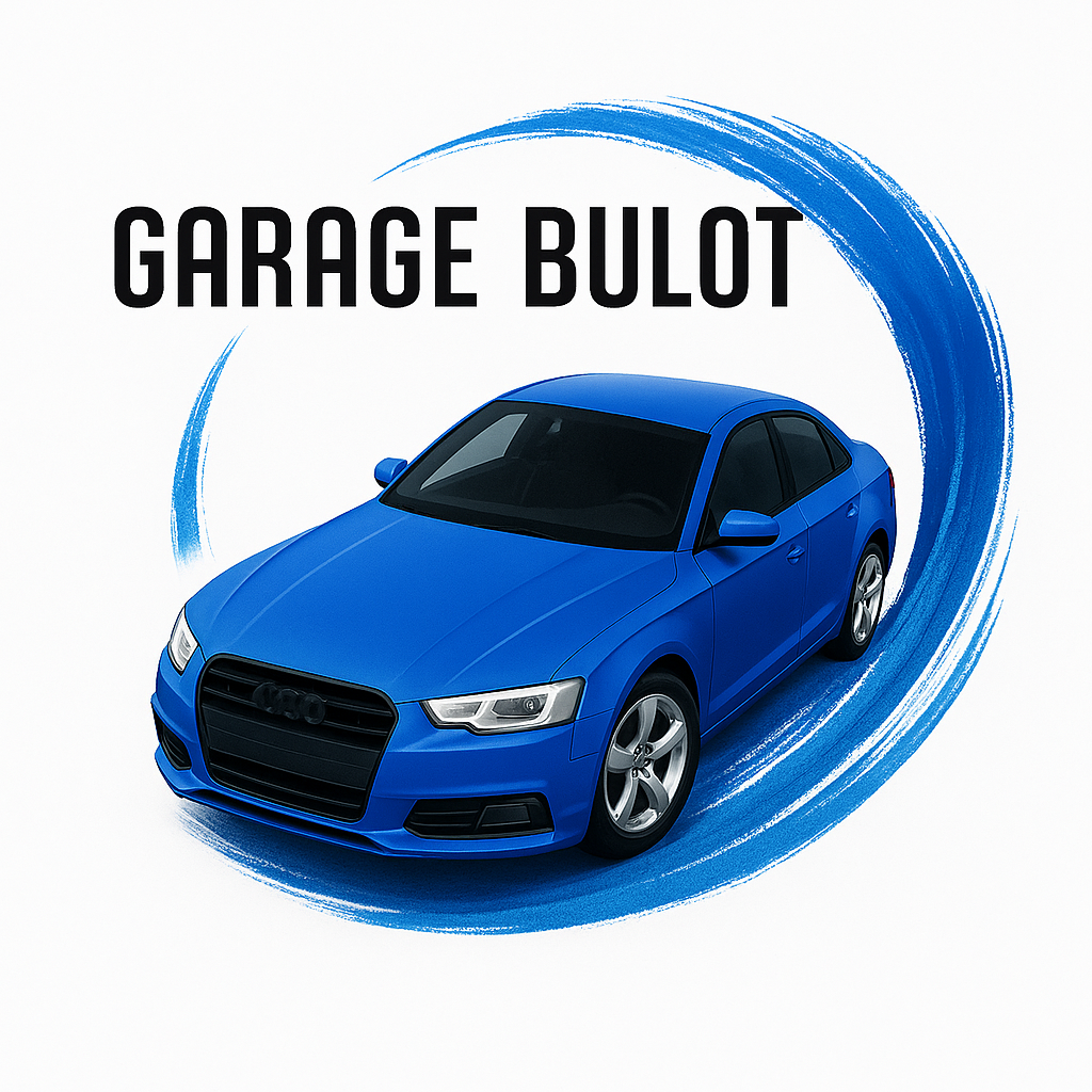Logo GARAGE BULOT Top Carrosserie.