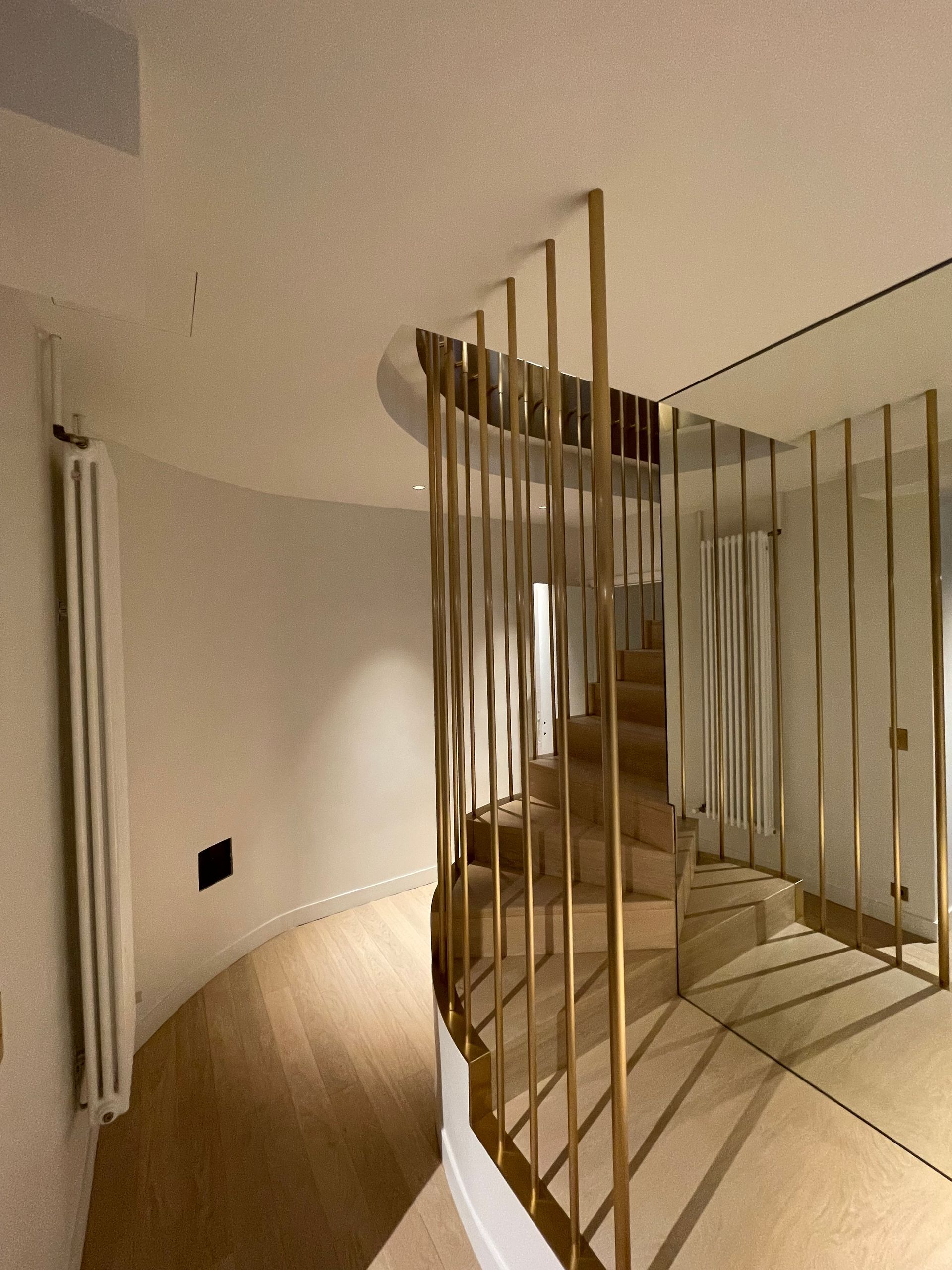Escalier sur mesure créé par Franck Delahaye