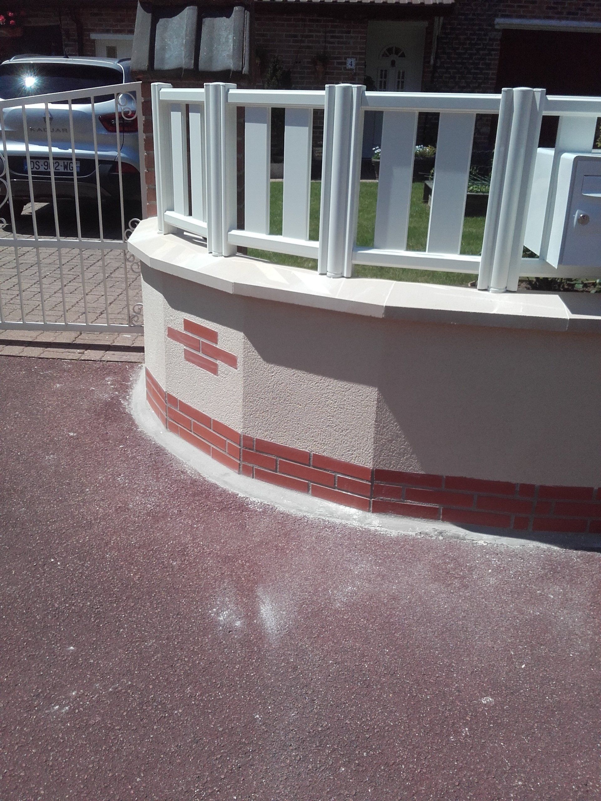 Installation de clôture