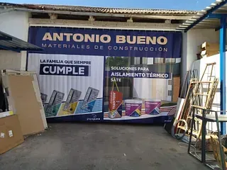 Letrero de materiales de construcción