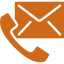 Icon Telefon und Briefumschlag