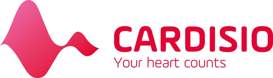 Das Logo von Cardisio sagt: „Dein Herz zählt“