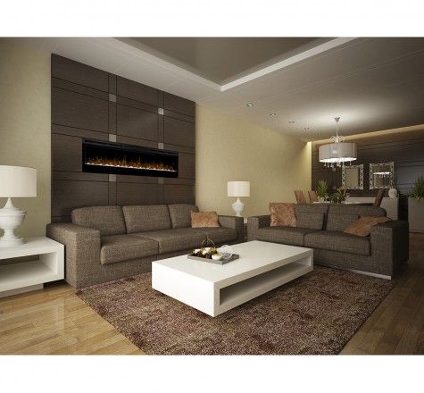 Una sala de estar con dos sofás y una mesa de café.