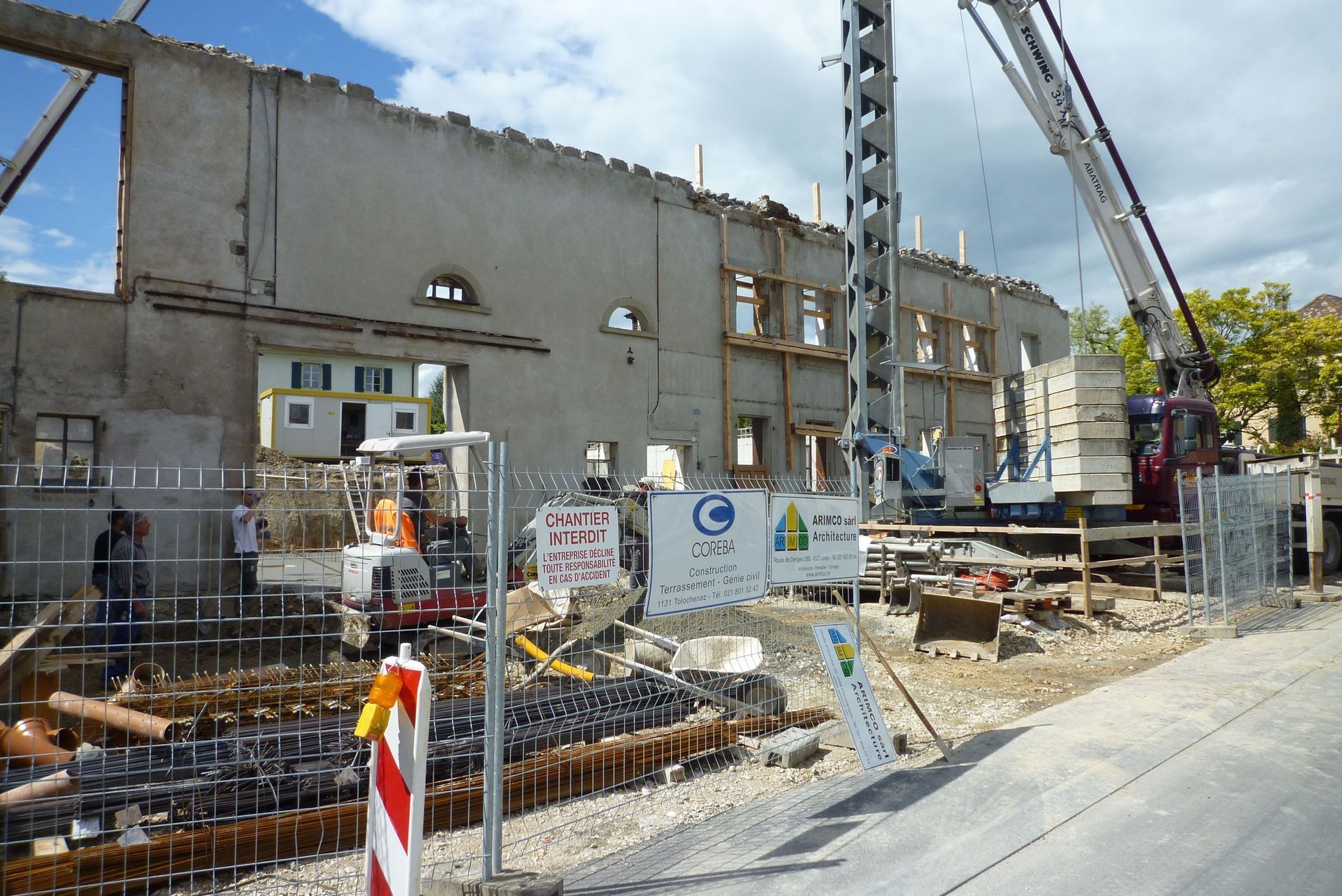 Coreba Sàrl - constructions complexes