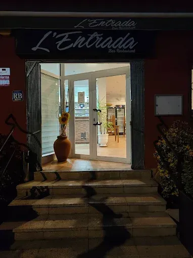 Entrada del restaurante, 