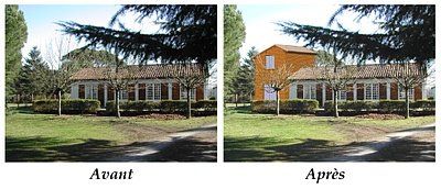 Extension d'une maison - Bernard Buignès dessinateur en bâtiment - Cou