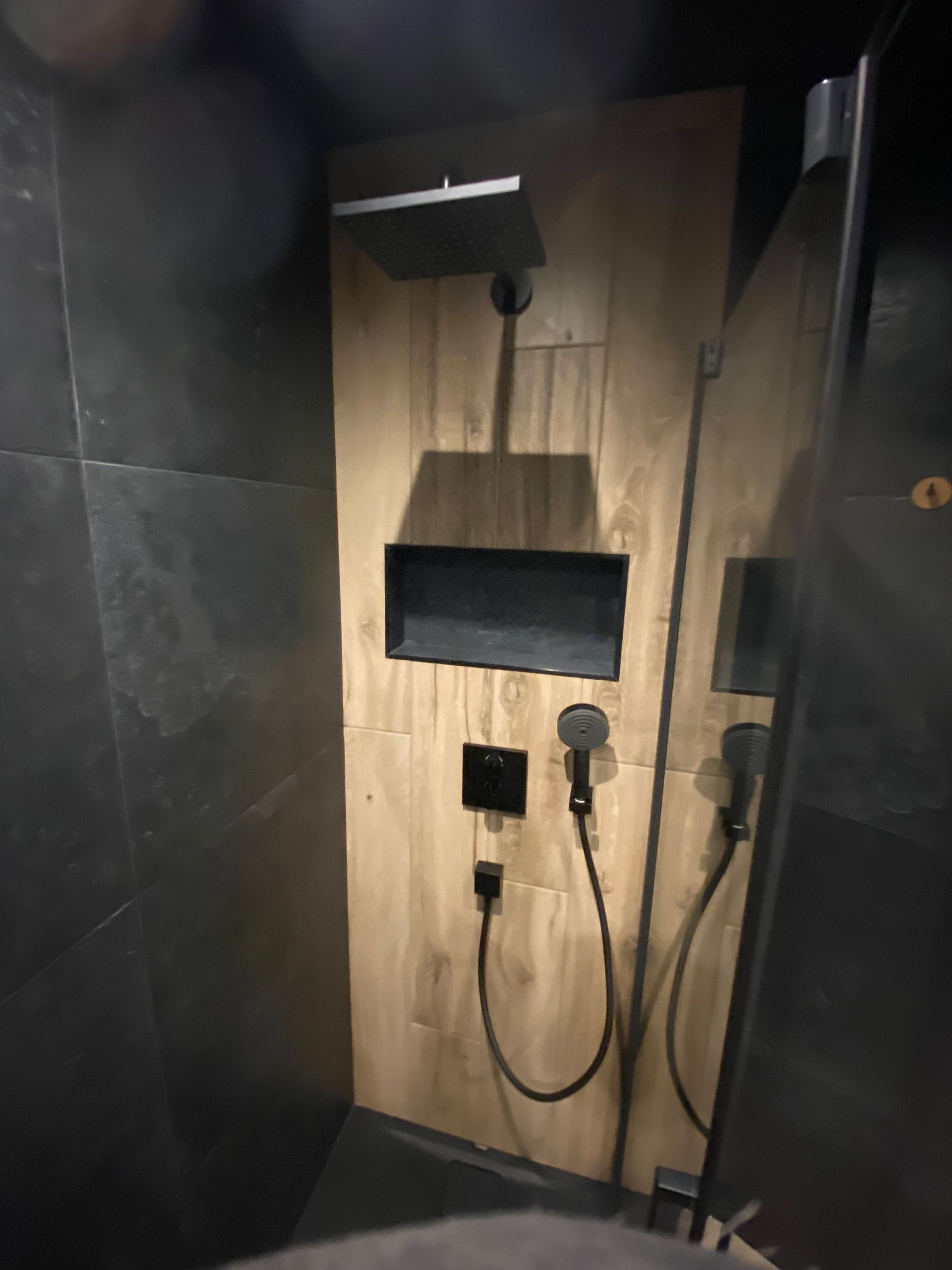 Intérieur d'une douche