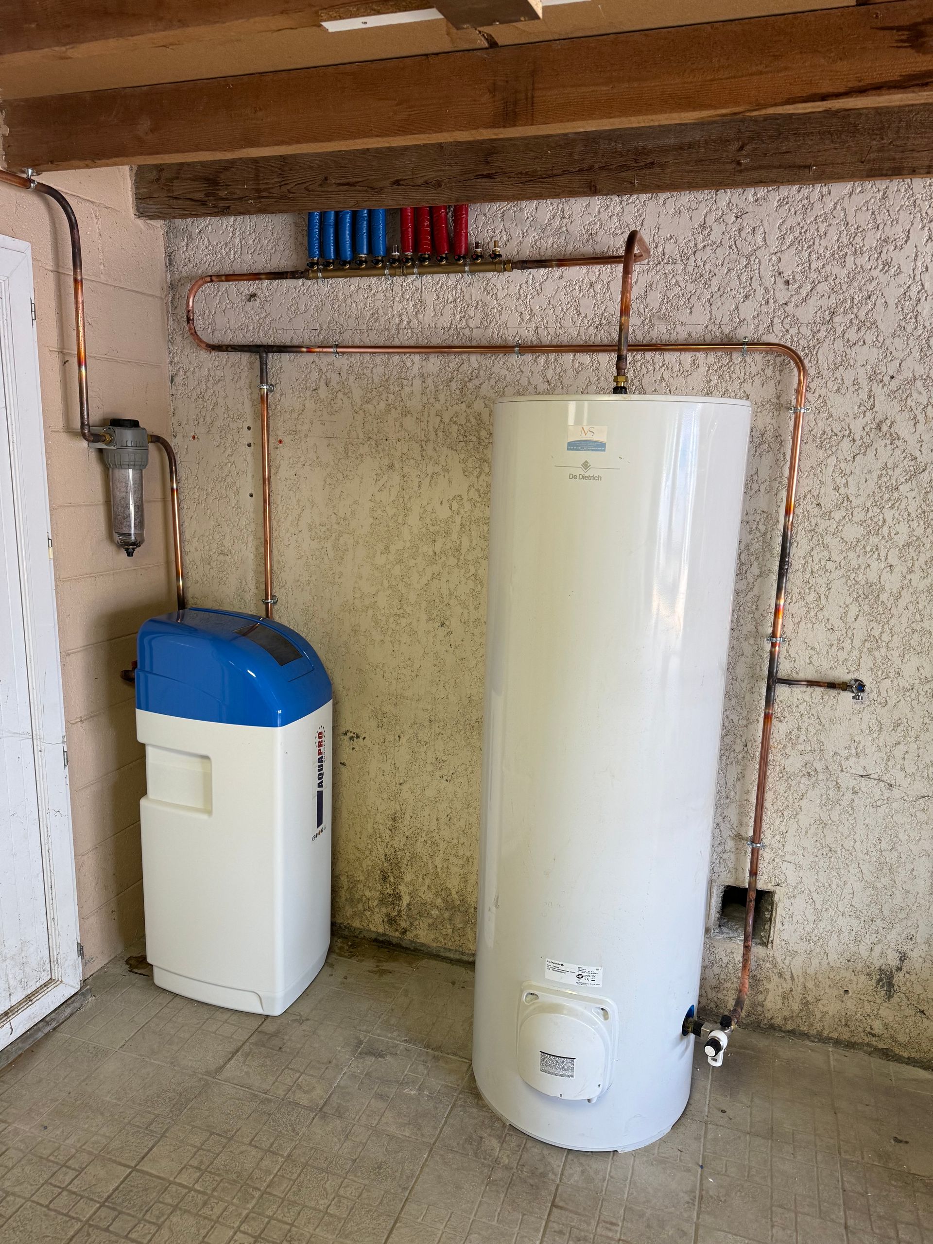 Installation chaudière à gaz