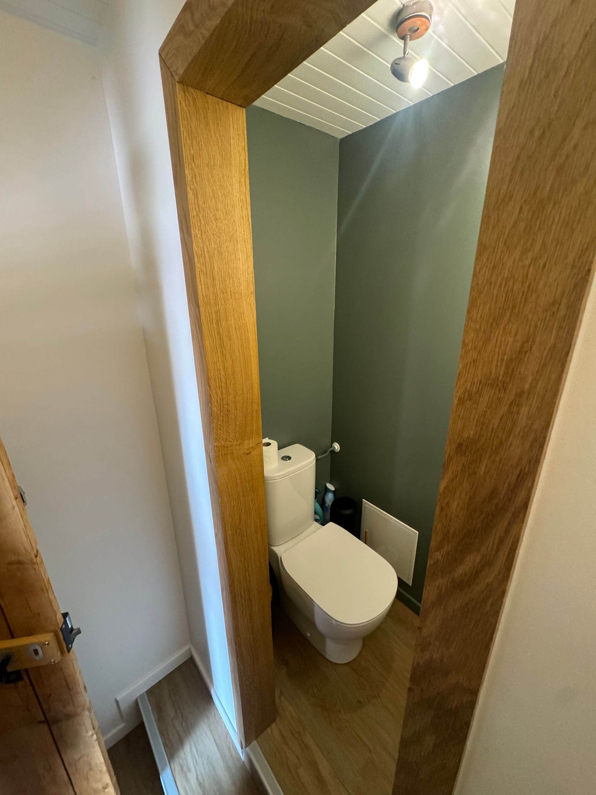 Installation de toilettes WC