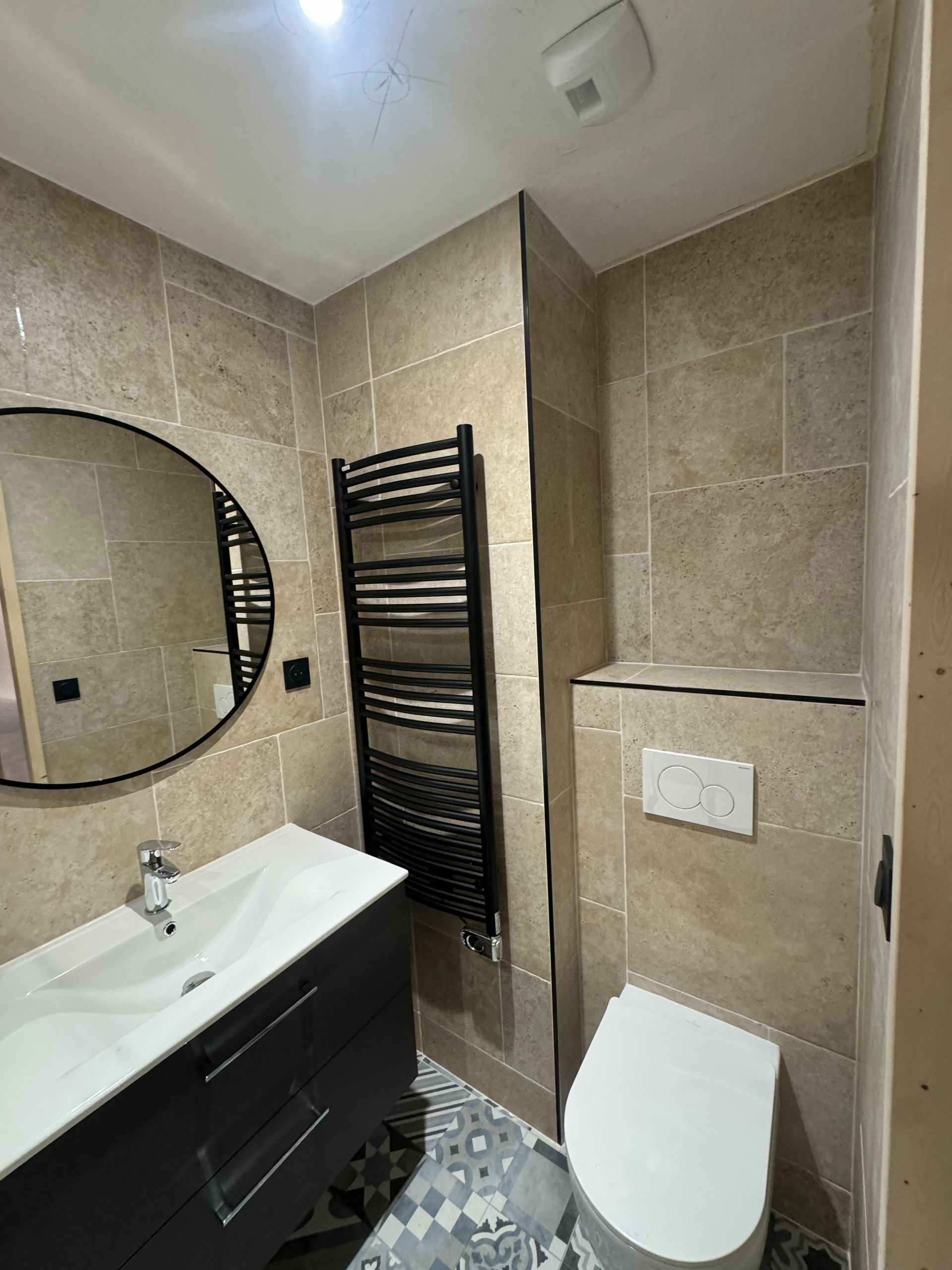 Rénovation salle de bains et WC