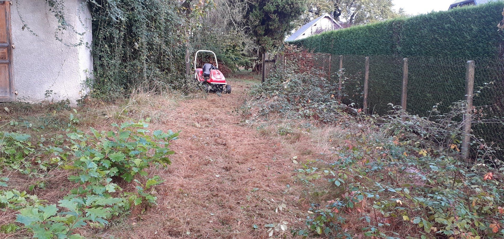 Remise en état de parcelle