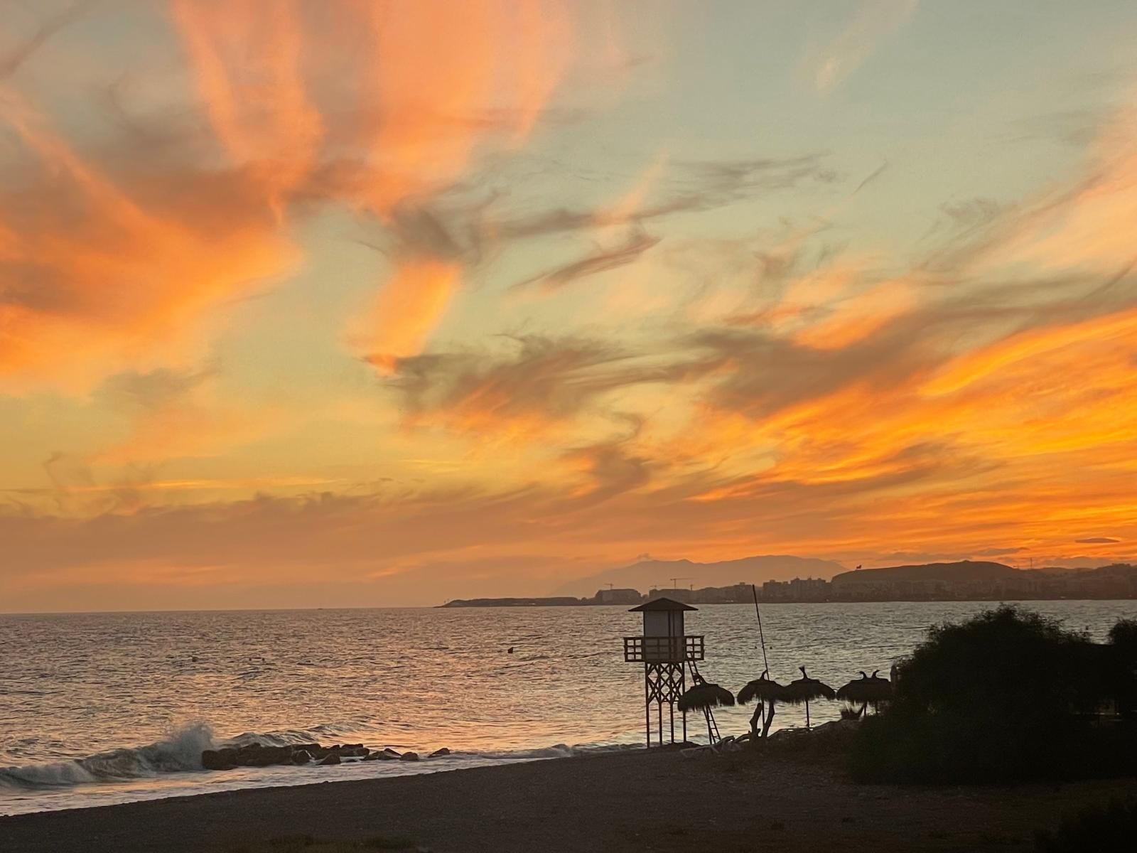 Sonnenuntergang am Strand