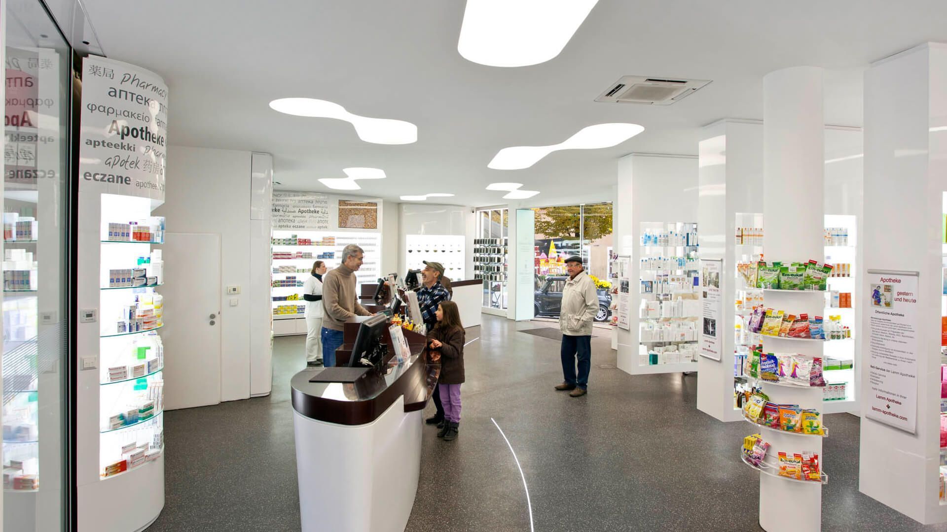 Lamm Apotheke Lahr Theke