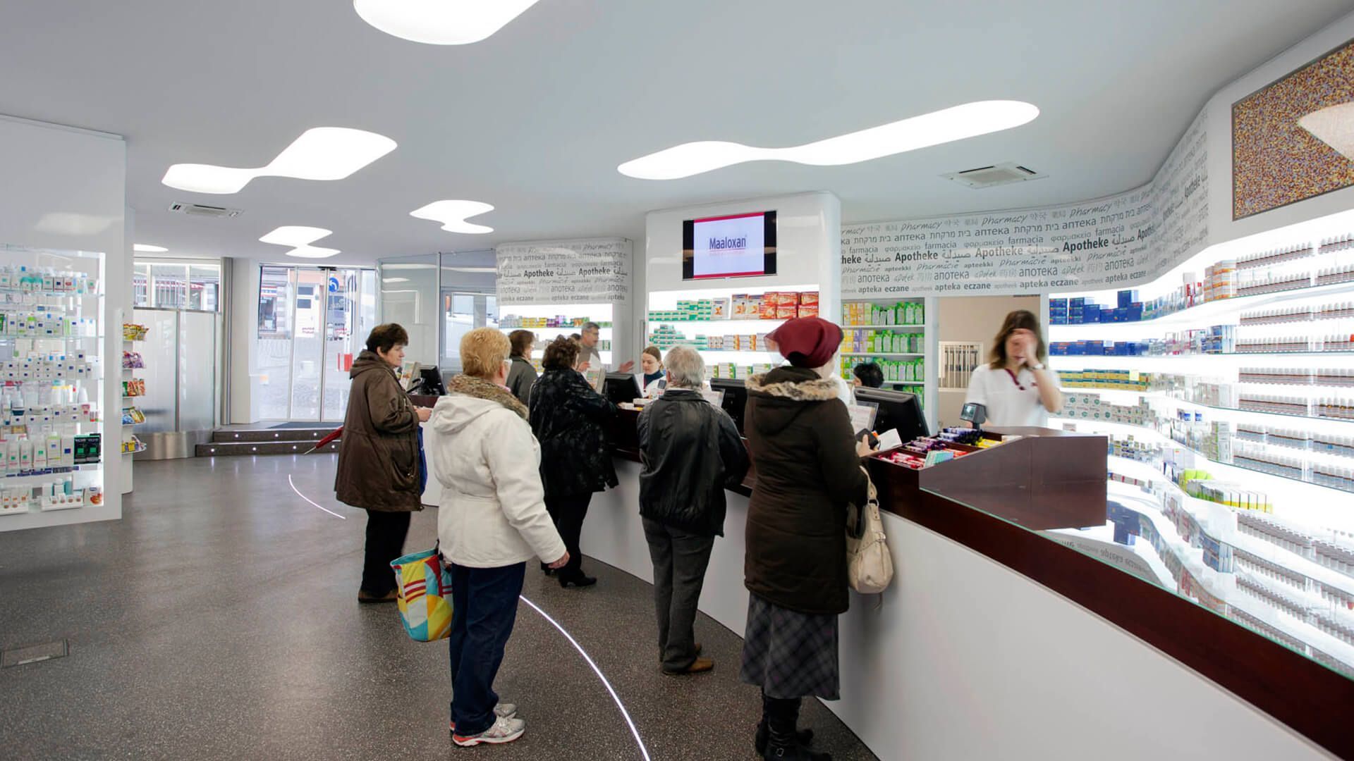 Lamm Apotheke Kundenraum Offizin