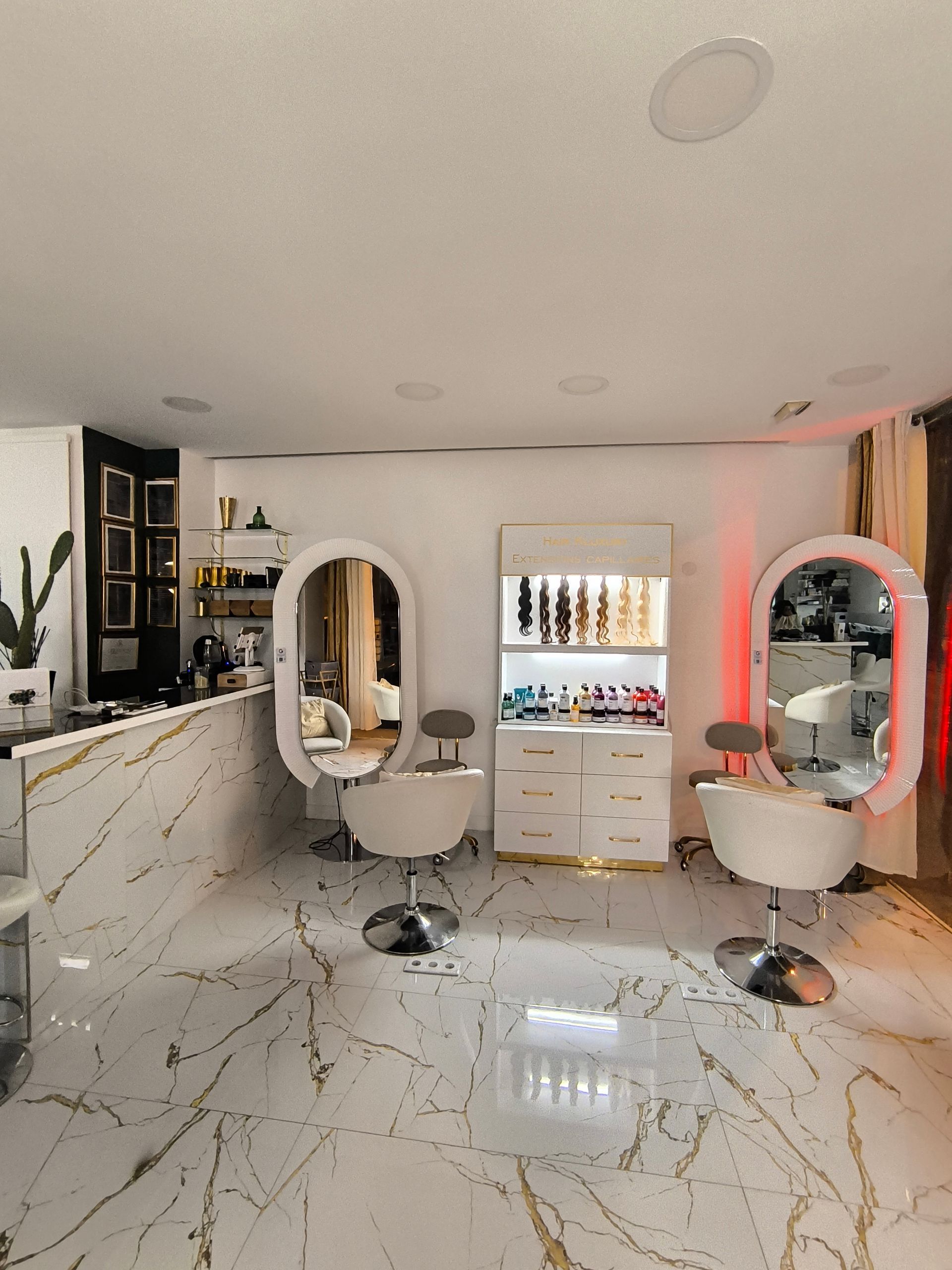 Vue globale du salon