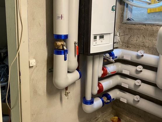 Minergisol - Conduite chauffage avec revêtement en pvc