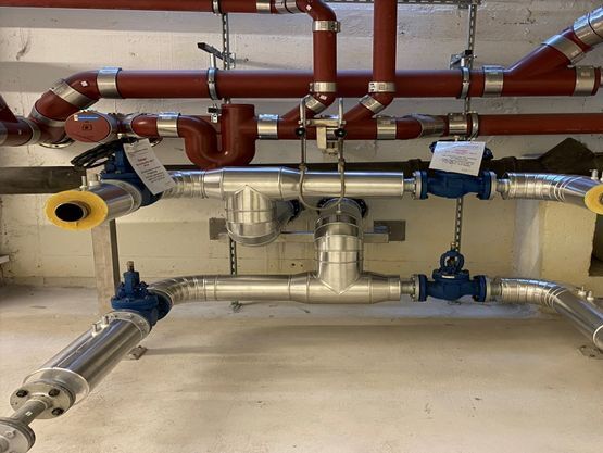 Minergisol - Poste de comptage CAD avec isolation