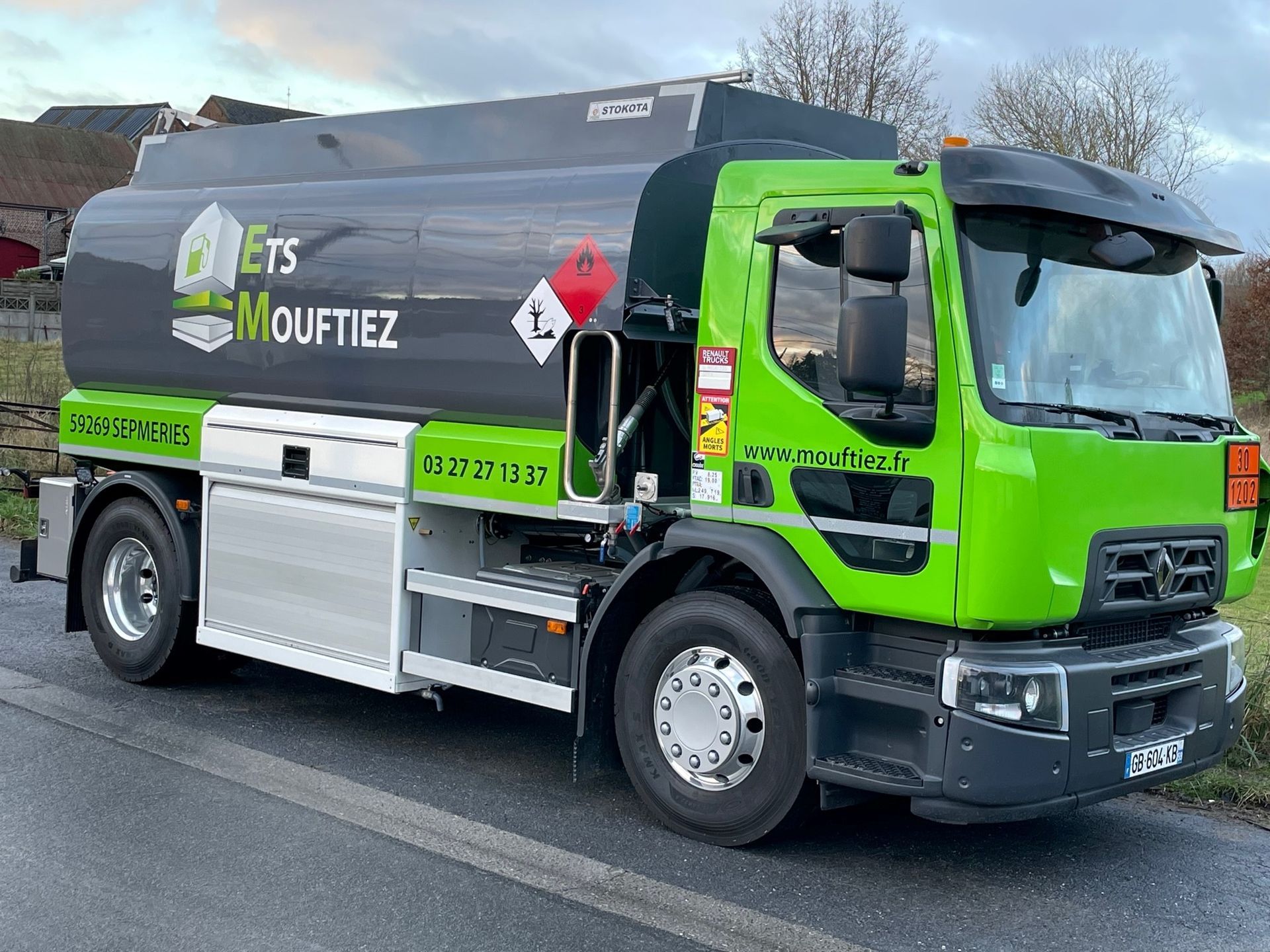 Camion des ETS MOUFTIEZ