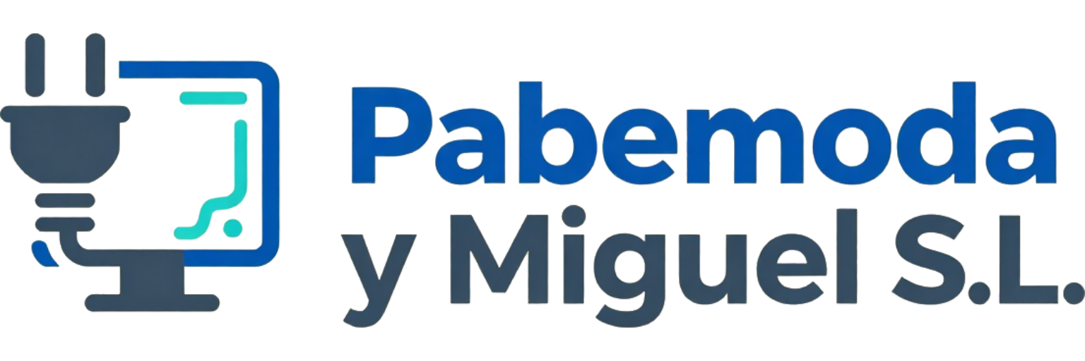 Logotipo de Pabemoda y Miguel S.L., tienda de electrónica en Guardo