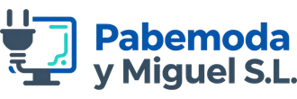Logotipo de Pabemoda y Miguel S.L., tienda de electrónica en Guardo