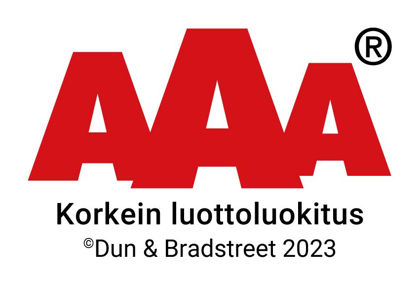 Korkein luottoluokitus sertifikaatti