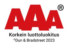 Korkein luottoluokitus sertifikaatti