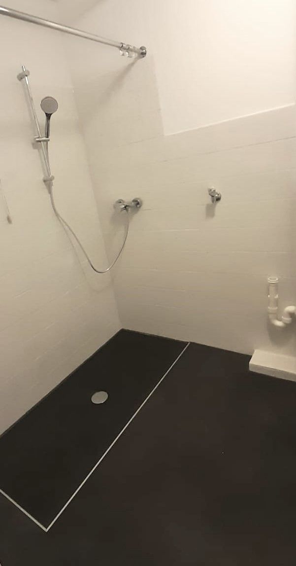 Ebenerdige Dusche