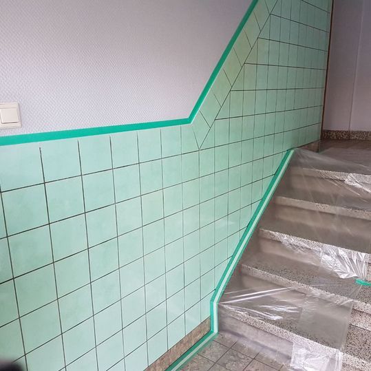 Fliesenbeschichtung nachher