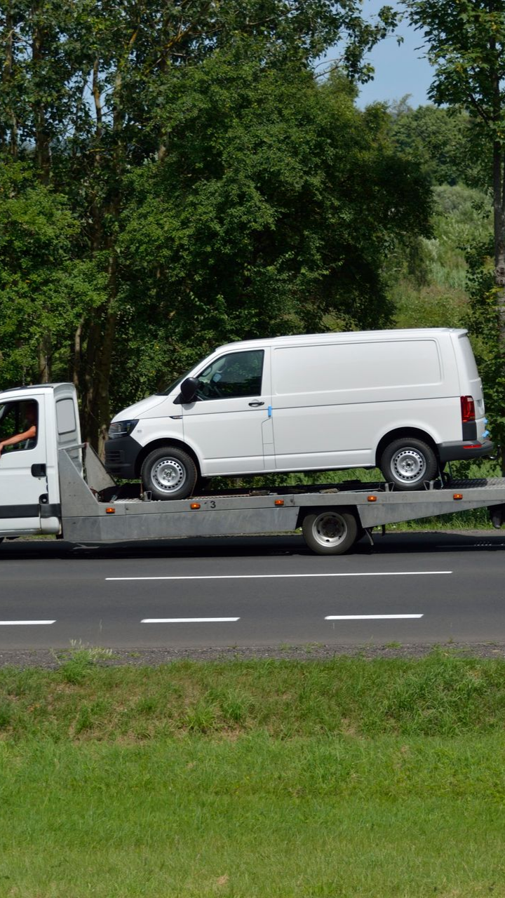 Remorquage d'un véhicule utilitaire