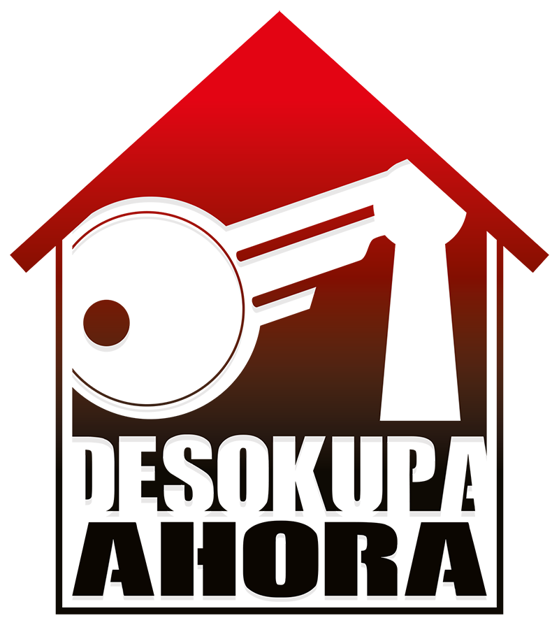 A logo para compañero called desokupa ahora