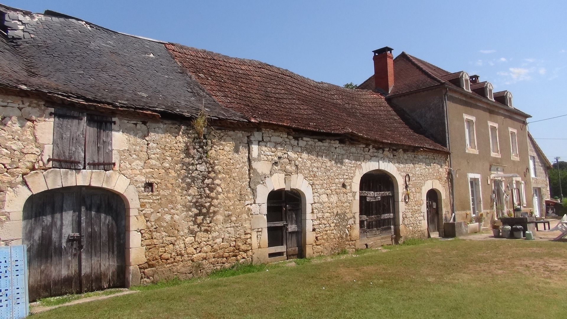 Extension de maison en mauvais état