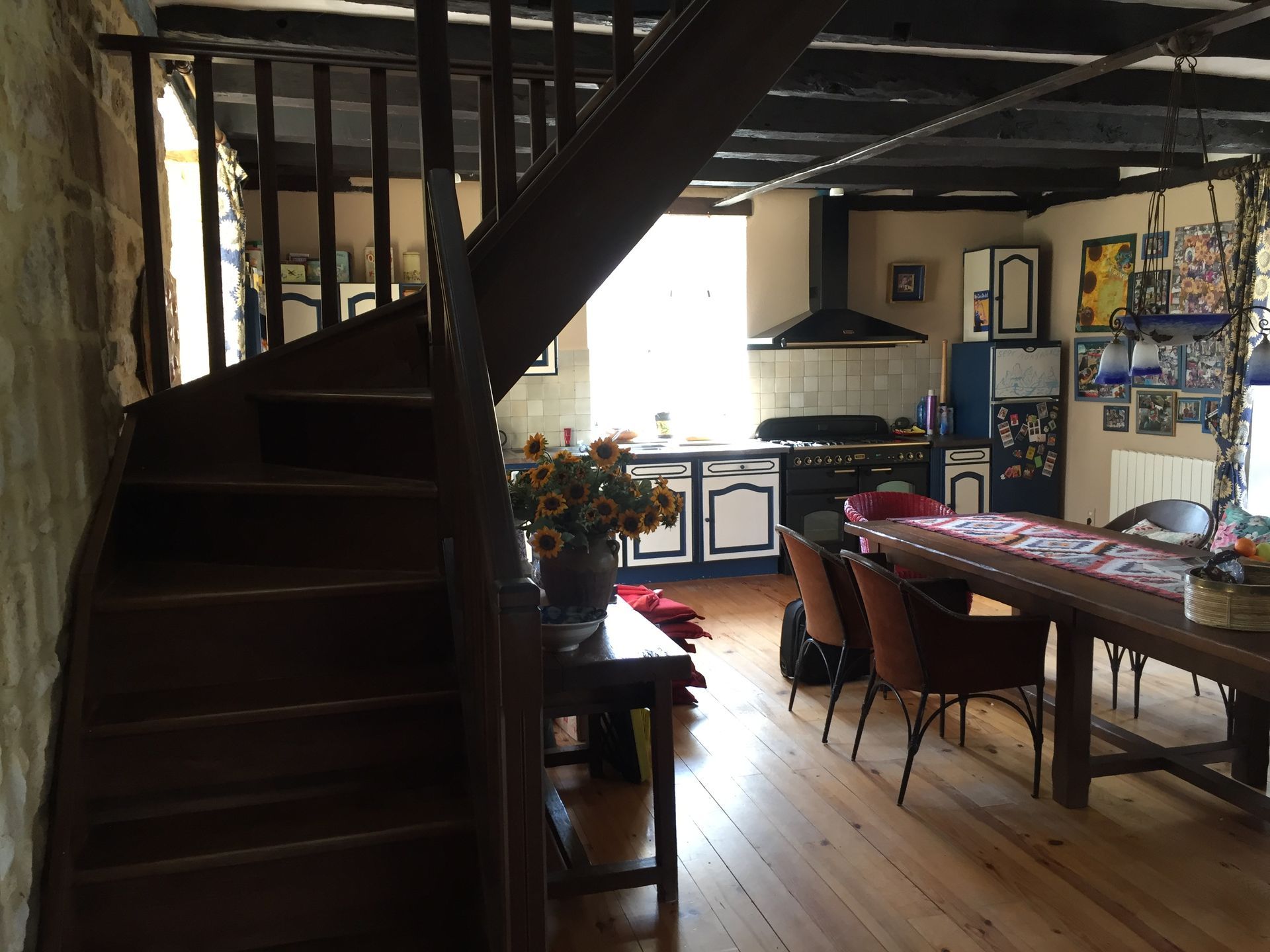 Intérieur maison individuelle - salle à manger