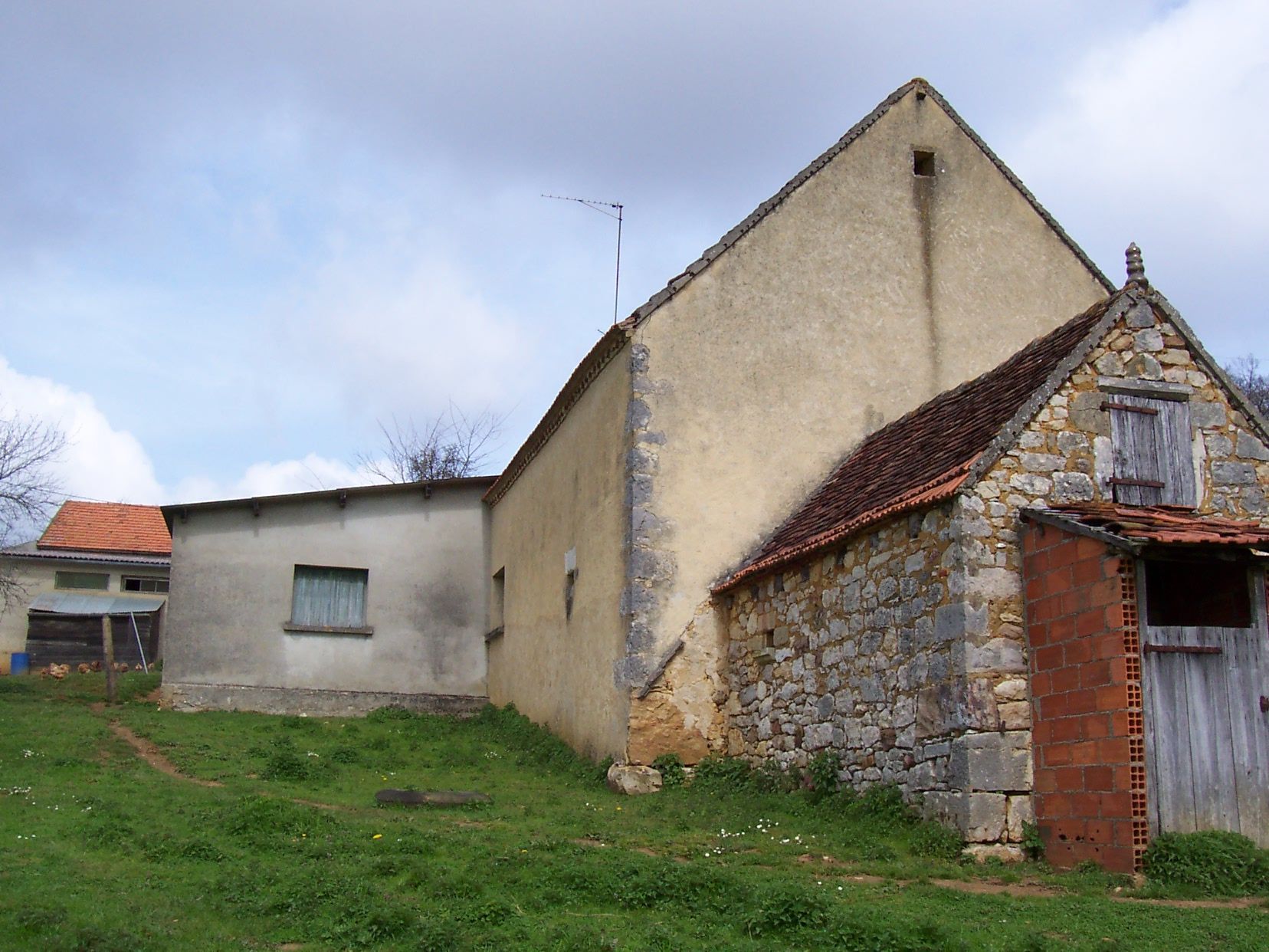 Maison avant rénovation avec extension