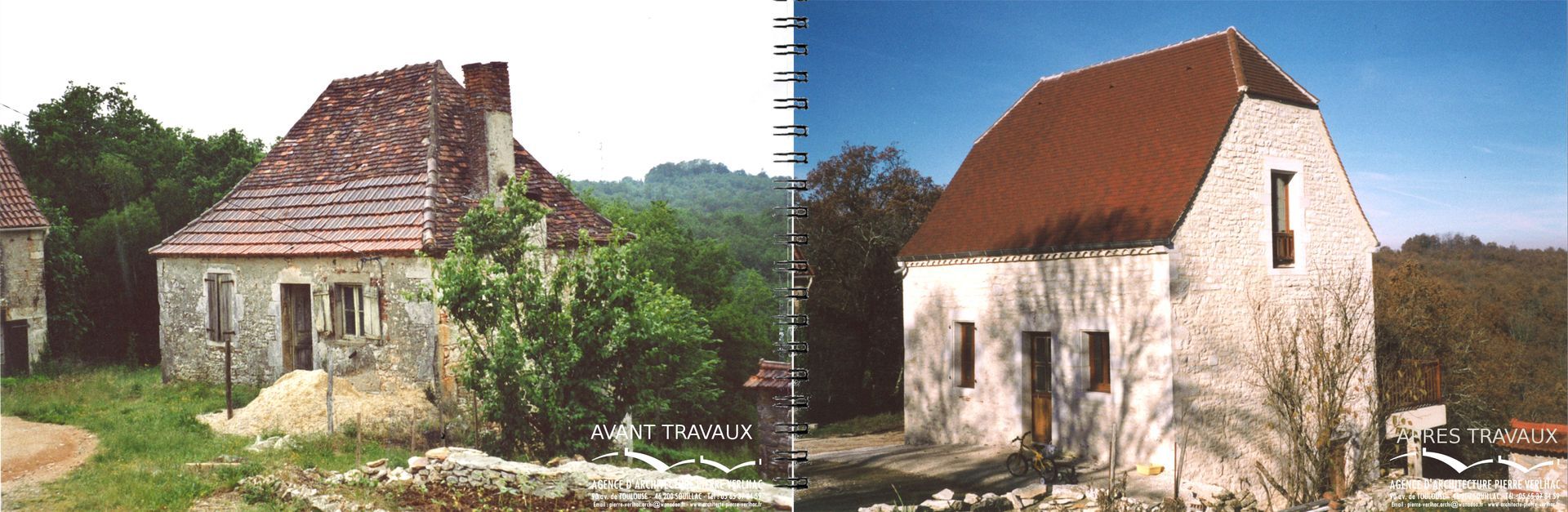 Avant après rénovation maison sur deux étages