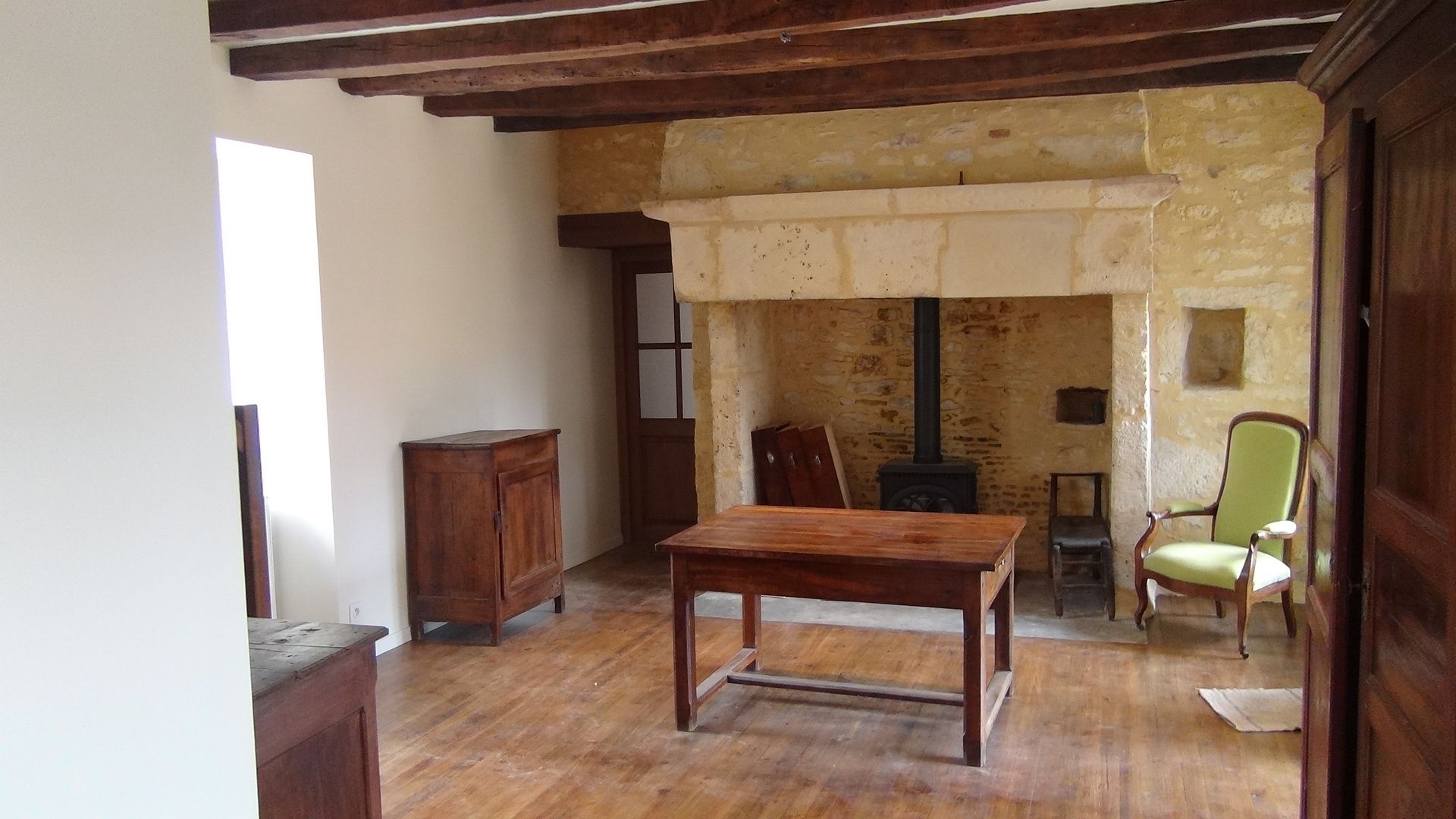 Cheminée de cuisine