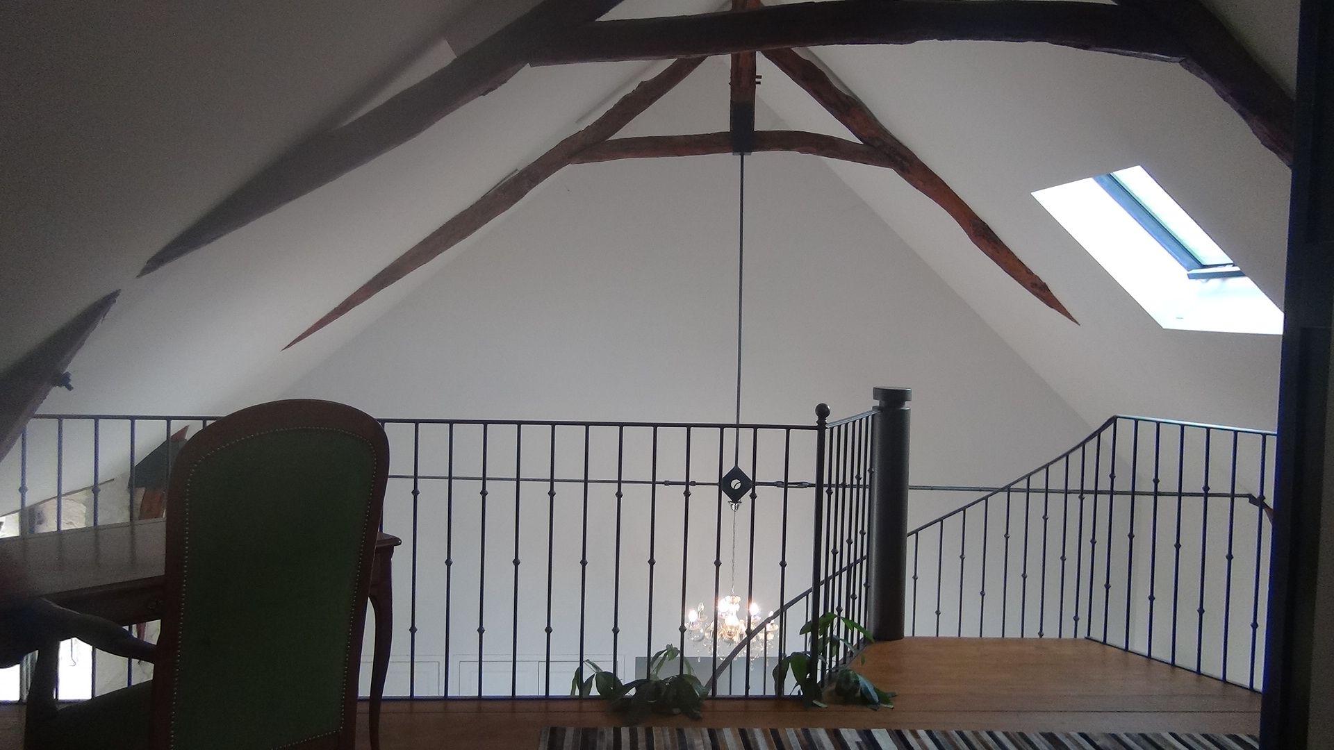 Bureau sous les toits