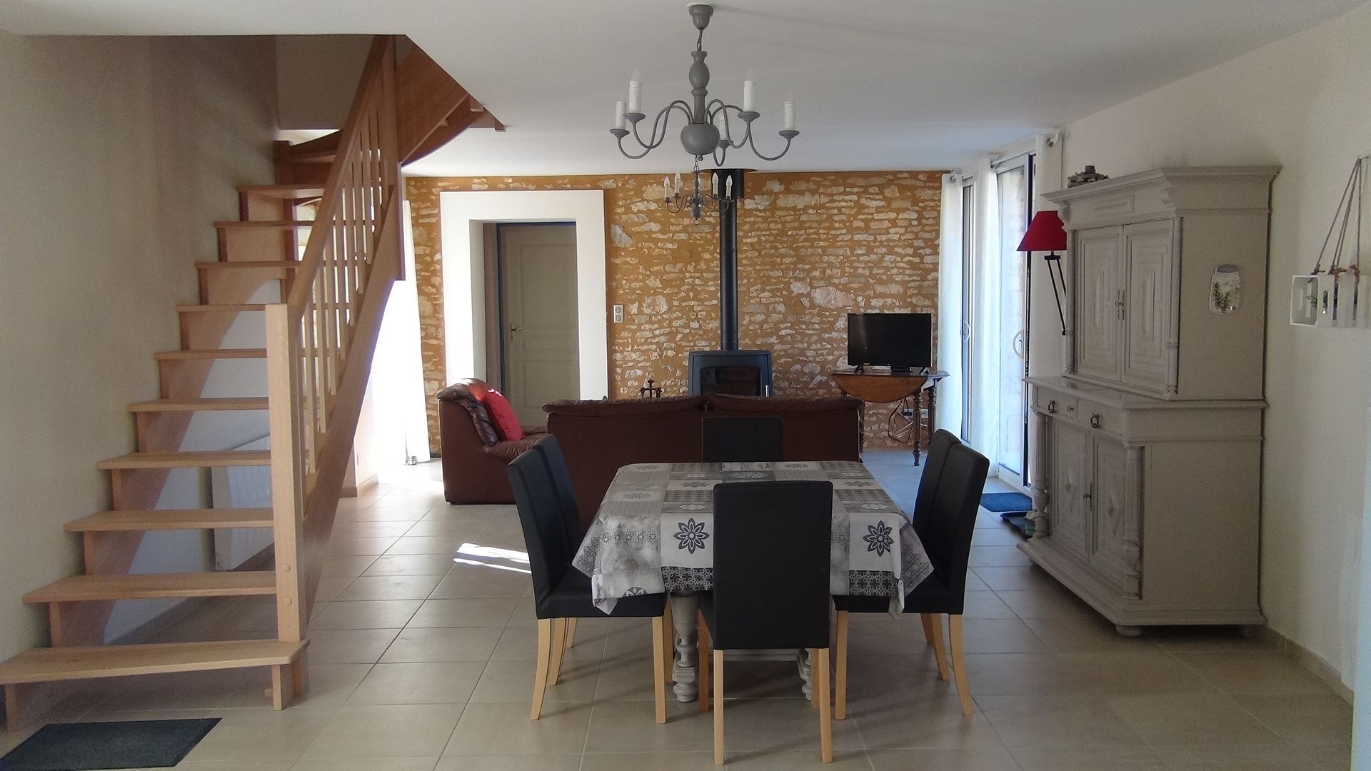 Salle à manger rénovée