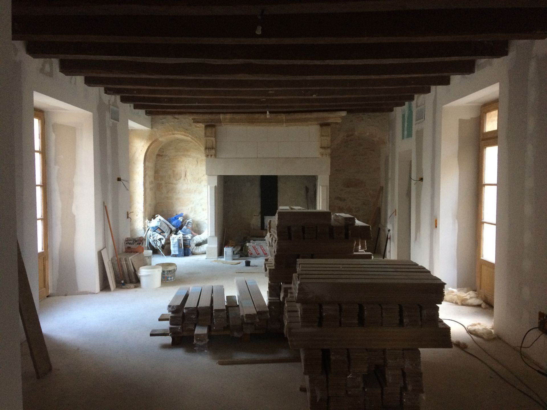 Intérieur en rénovation