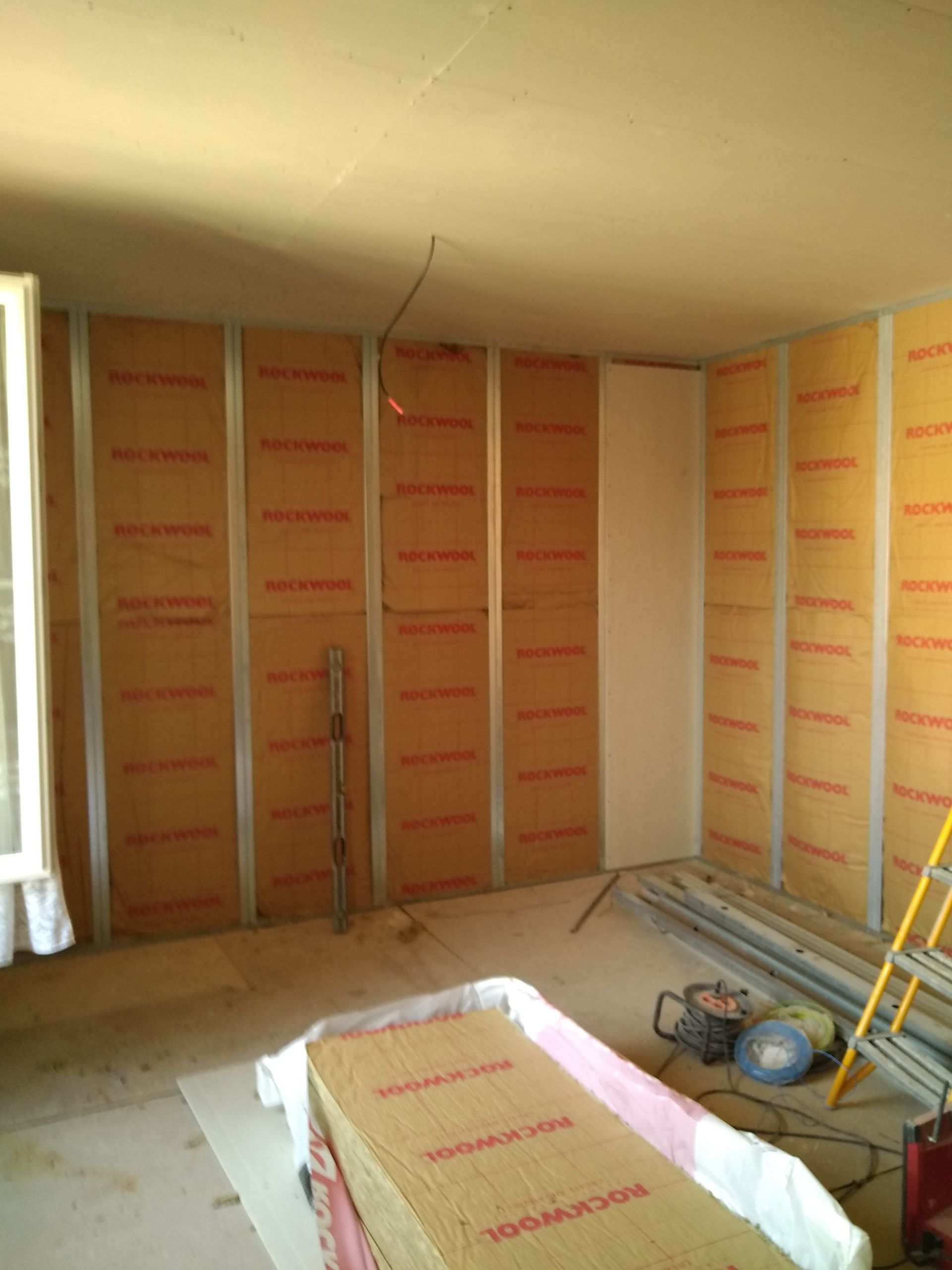 Isolation intérieure d'une pièce