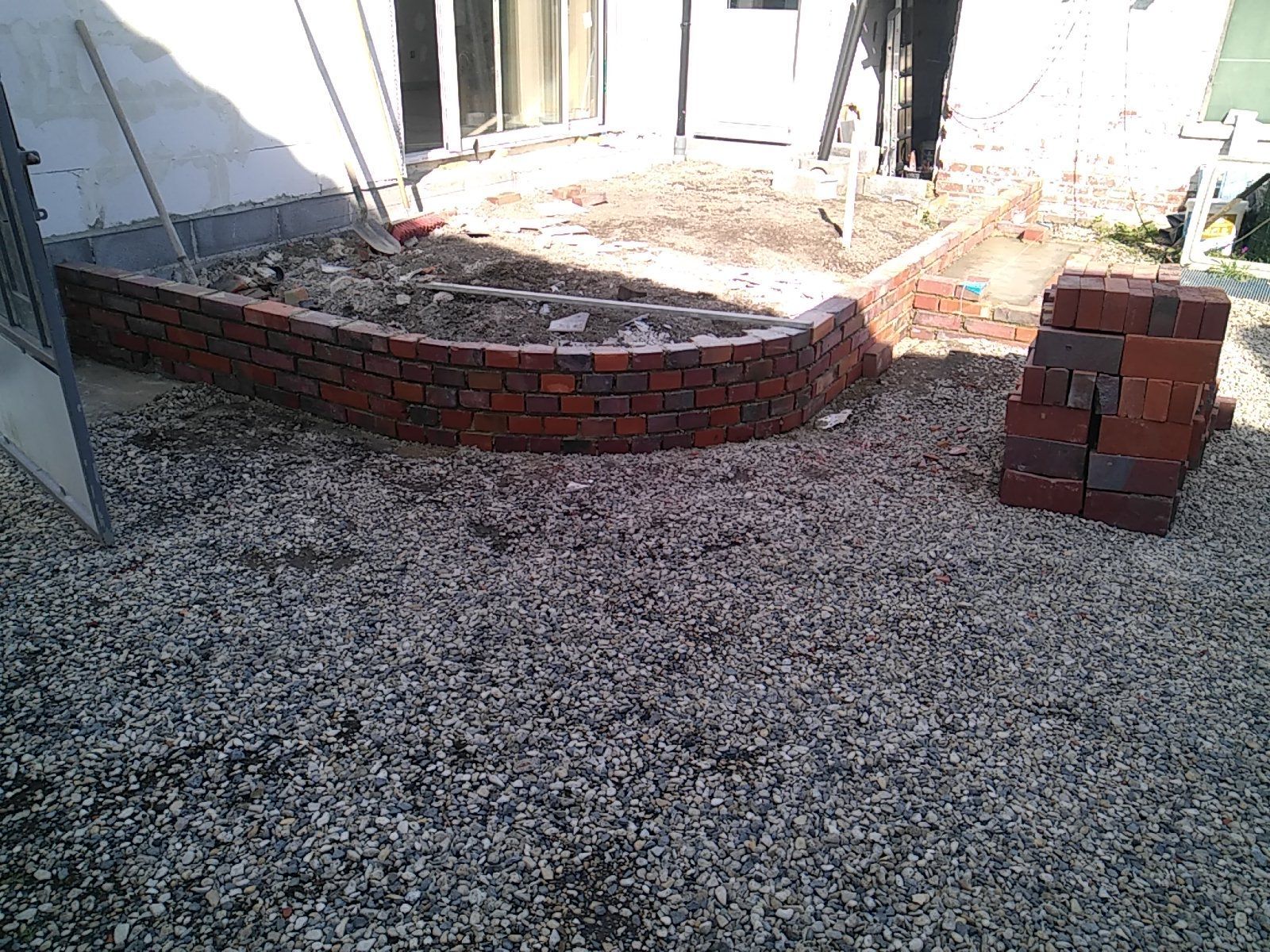 Création d'une terrasse