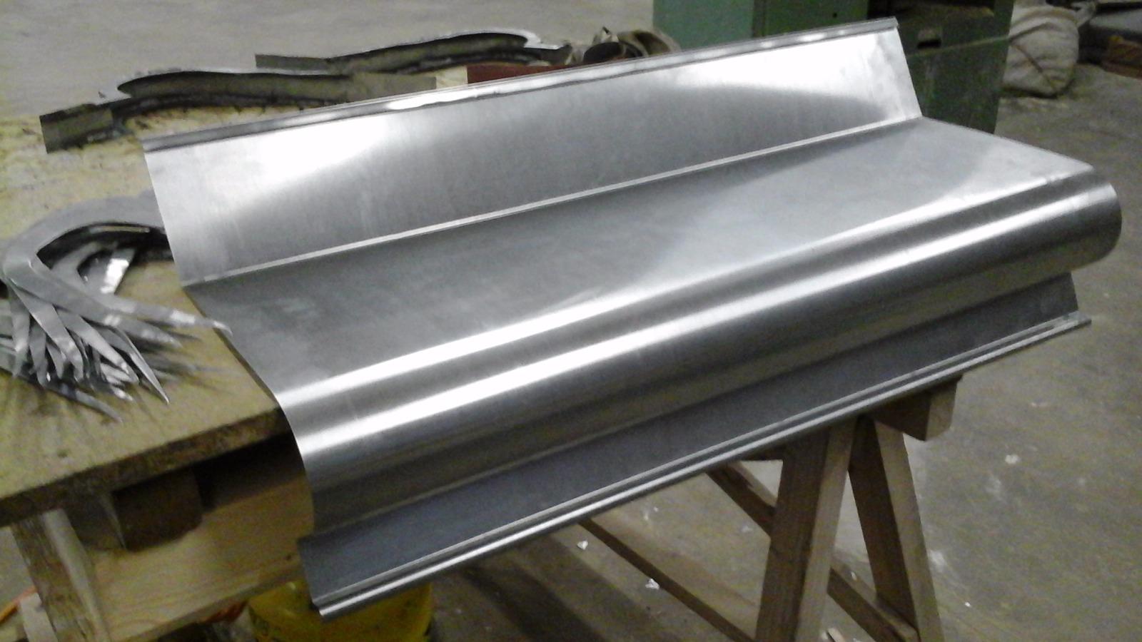 Pliage de zinguerie dans nos ateliers à Chalon sur Saône