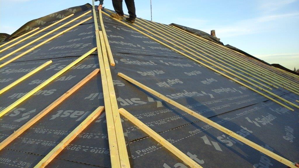 Rénovation de sous toiture Saint Rémy