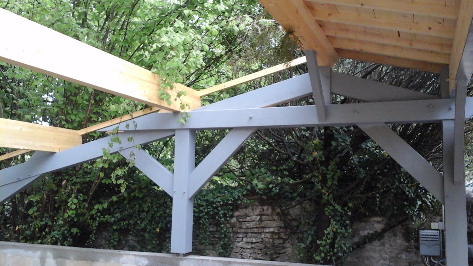 Création abris de voiture Dracy le Fort