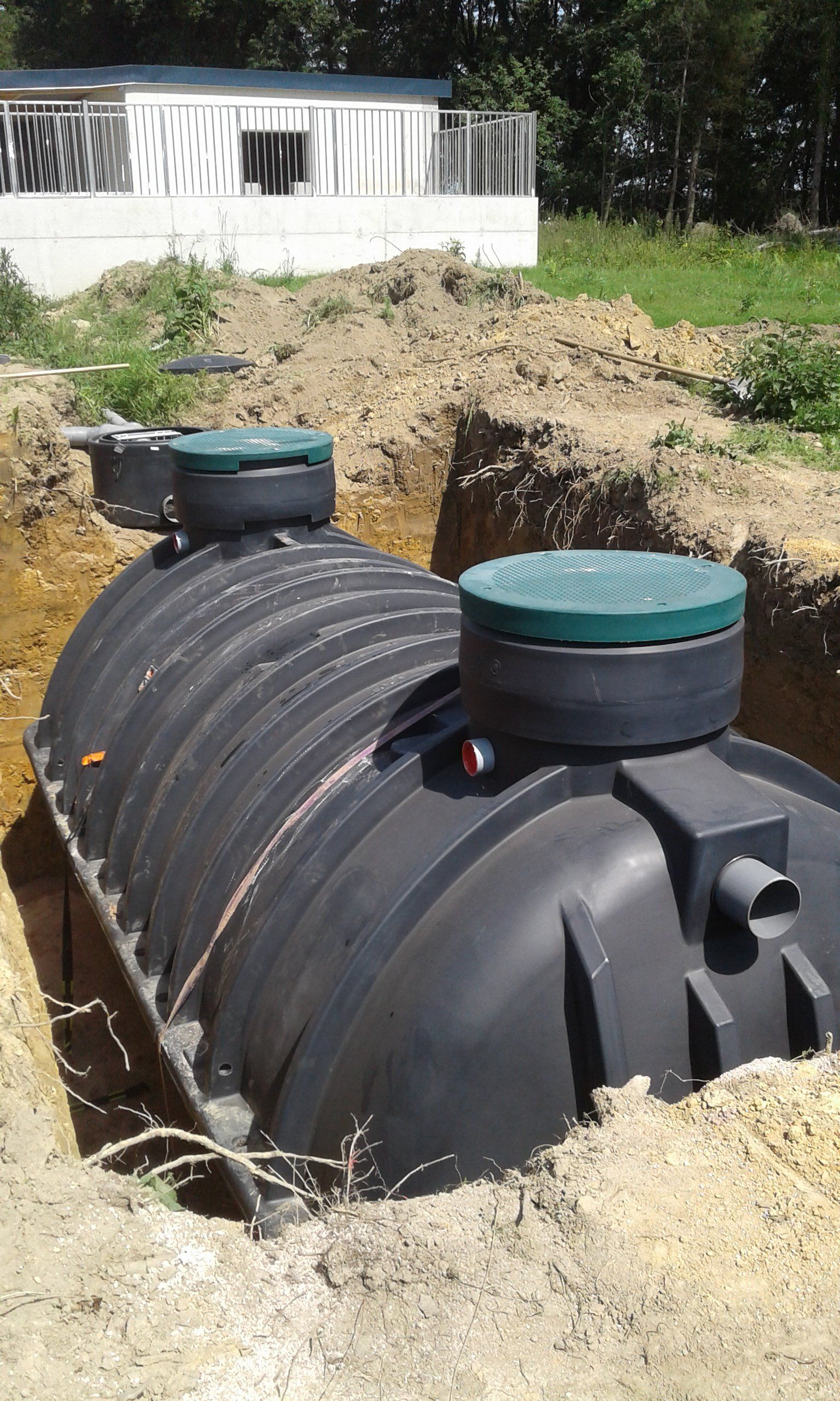 Fosse toutes eaux pour un assainissement non collectif