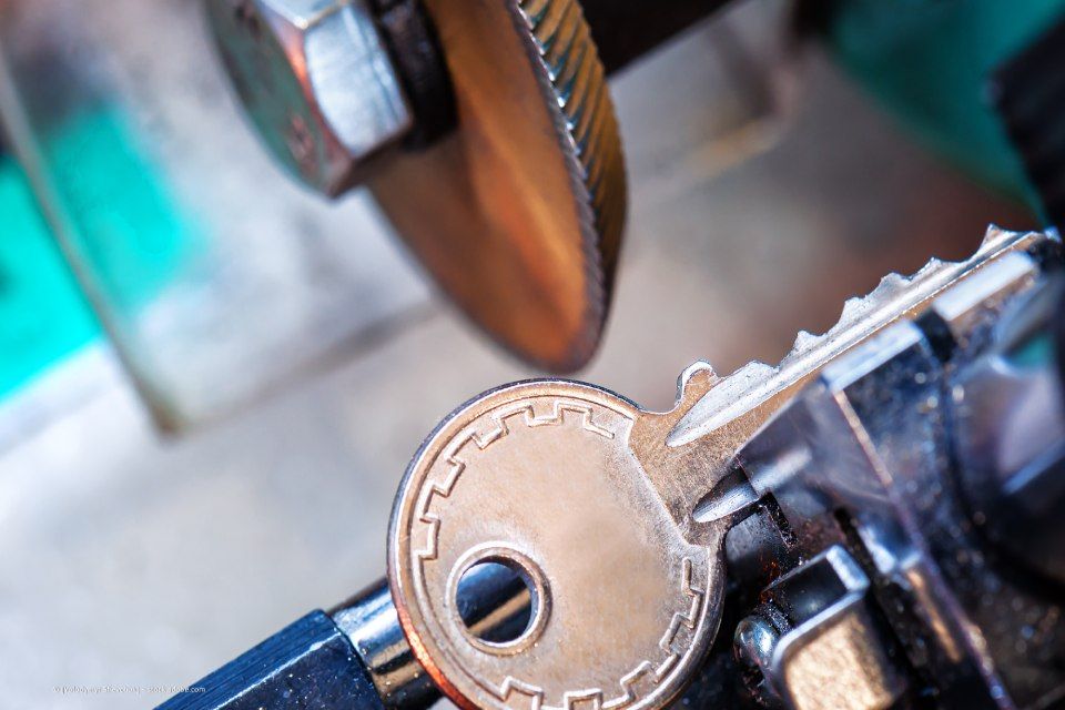 Schlüssel wird vom Schlüsseldienst Red Fox gefertigt