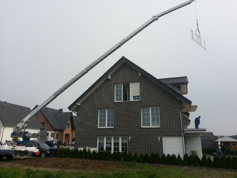 Kran am Haus