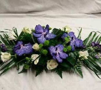 Une composition violette