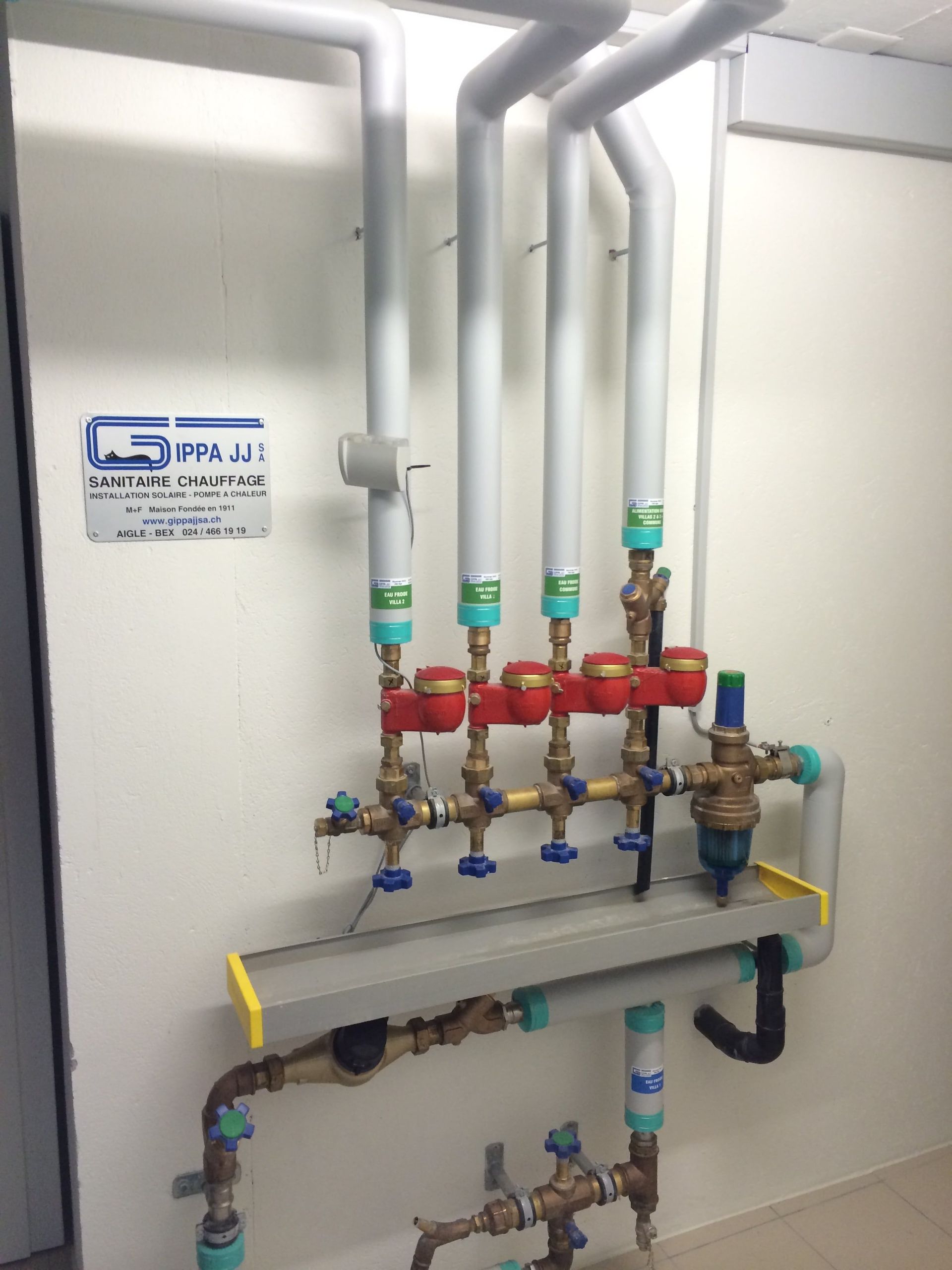 Gippa Jean-Jacques SA - entretien, dépannage et rénovation systèmes de chauffages et chaudières